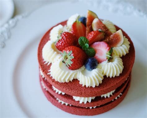 红丝绒蛋糕#我的莓好食光#的做法_【图解】红丝绒蛋糕#我的莓好食光#怎么做如何做好吃_红丝绒蛋糕#我的莓好食光#家常做法大全_豆豆妈Ly_豆果美食