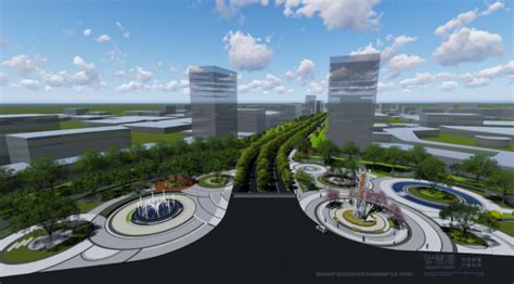 浙江滨湖产业集聚区绿色智能制造园城市设计-城市规划景观设计-筑龙园林景观论坛