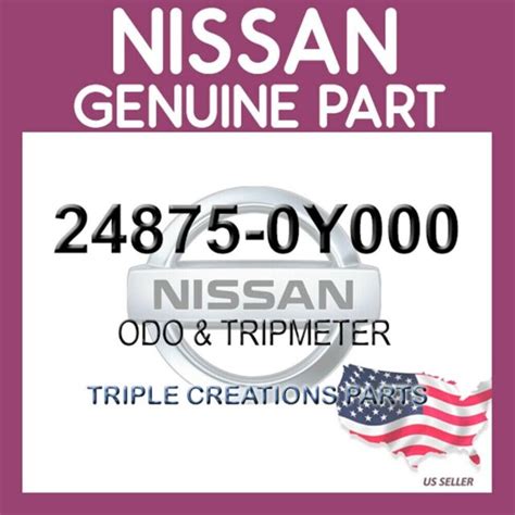 24875-0Y000 Genuine Nissan Infiniti ODO & TRIPMETER 248750Y000 OEM | eBay