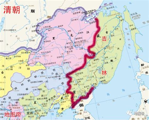 中国分省地图—吉林省地图有邻区 - 吉林省地图 - 地理教师网
