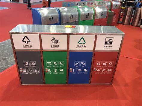 新国标分类大垃圾桶厨余塑料家用户外有盖教室学生宿舍厨房四分类-阿里巴巴