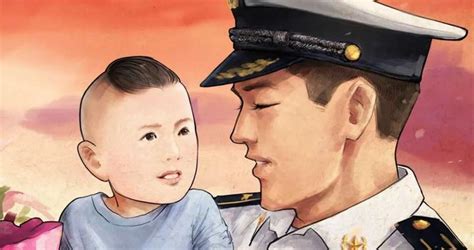 军人与小女孩在长城上敬礼元素素材下载-正版素材401764337-摄图网
