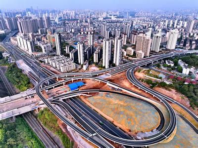 江西赣州：建设城市快速路 构筑立体式交通-人民图片网