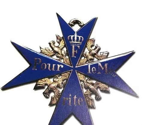 鹰颈上的珍宝：只授予高级军官的蓝马克斯勋章，德意志最高荣耀|马克斯|勋章|德意志_新浪新闻