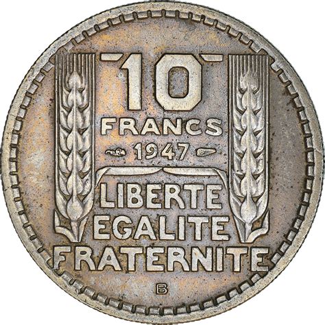[#372443] moneda, francia, turin, 10 francs, 19 - Compra venta en ...