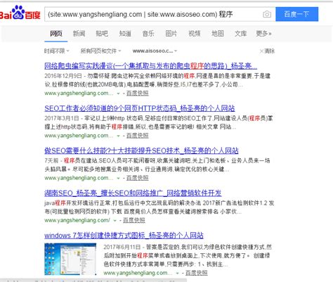 seo判断同一关键词两个网页哪个更有竞争力的方法 _杨圣亮的技术 ...