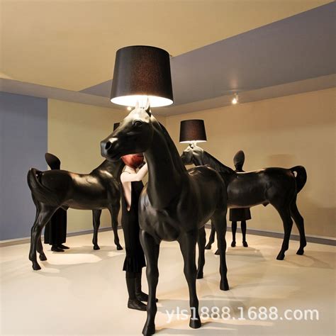 黑马立灯Moooi Horse Lamp 动物系列荷兰设计师