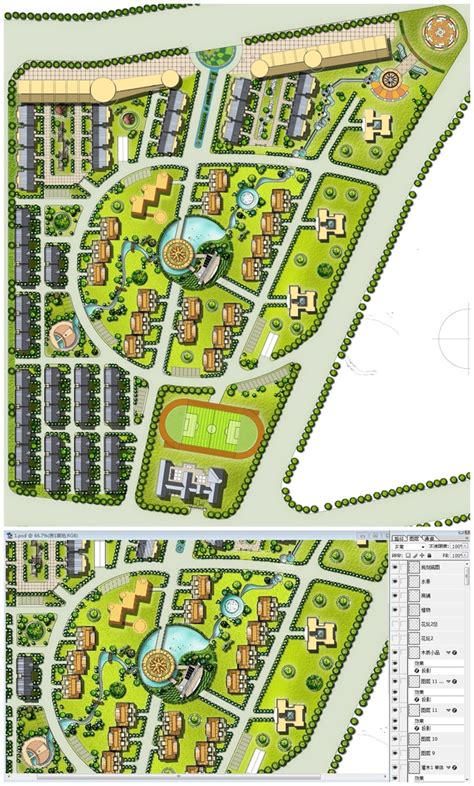 城市中心商务区规划设计 sketchup模型-Sketchup建筑模型,Sketchup城市规划模型,Sketchup商业区规划模型,模型 ...
