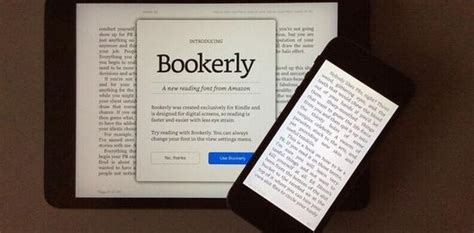 Kindle专用 亚马逊更新Bookerly字体_手机新浪网