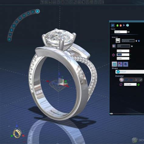 3D 珠宝 渲染的一些设计作品 （Ks）|三维|其他三维|Listen666 - 原创作品 - 站酷 (ZCOOL)