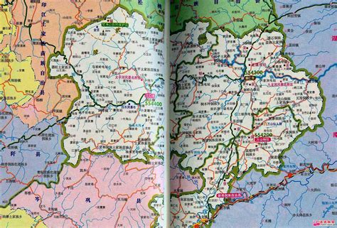 贵州省铜仁市旅游地图高清版_贵州地图_初高中地理网