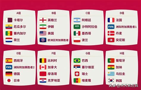 世界杯对阵列表图2022 2022年世界杯各球队人员阵容_万年历