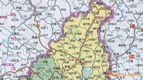 广东潮州地图