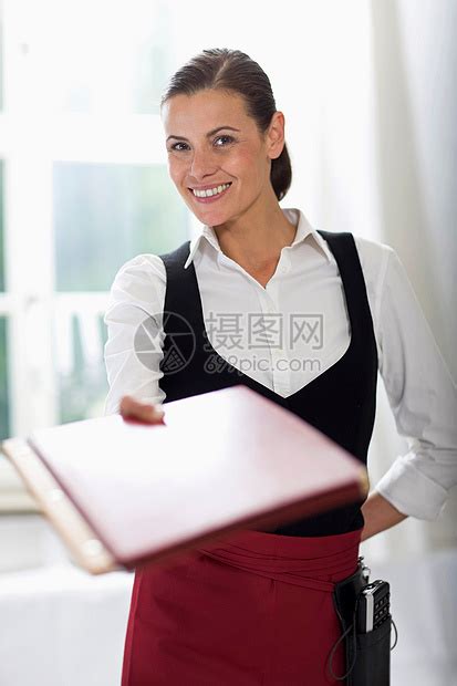 女服务员微笑服务元素素材下载-正版素材401085075-摄图网