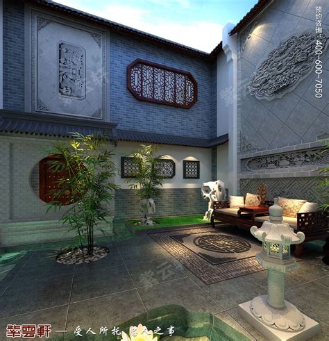 中式庭院|空间|景观设计|zf380453757 - 原创作品 - 站酷 (ZCOOL)