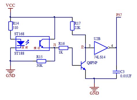 光电传感器的原理高低电平是怎么变化的求解释，谢谢！ - 51Hei单片机开发板专区