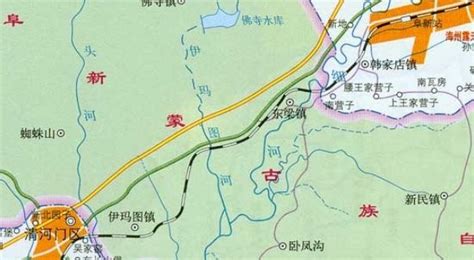 阜新市行政区划图 - 中国旅游资讯网365135.COM