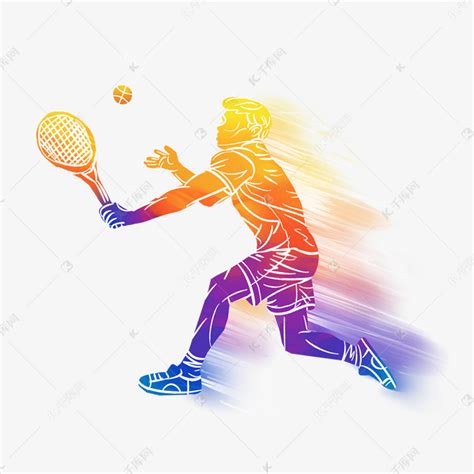 运动会网球运动素材图片免费下载-千库网