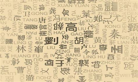 中国姓氏排名