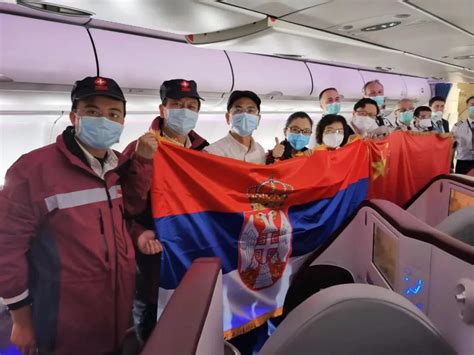 最高礼遇！中国医疗队乘包机抵达撒尔维亚 总统亲自接机 - 民航 - 航空圈——航空信息、大数据平台