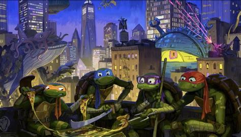 《忍者神龟2》人物插画师Dave Rapoza作品_翼狐网（原翼虎网）