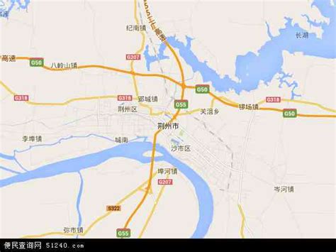 荆州市地图 - 荆州市卫星地图 - 荆州市高清航拍地图