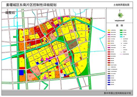 2021年姜堰城区施教区划分（小学）- 本地宝