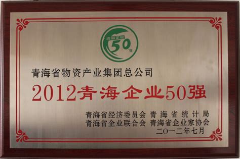 2012青海企业50强-