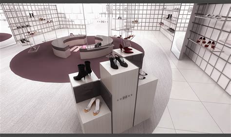 达芙妮女鞋店铺形象设计案例|空间|家装设计|第一视觉设计_原创作品-站酷ZCOOL