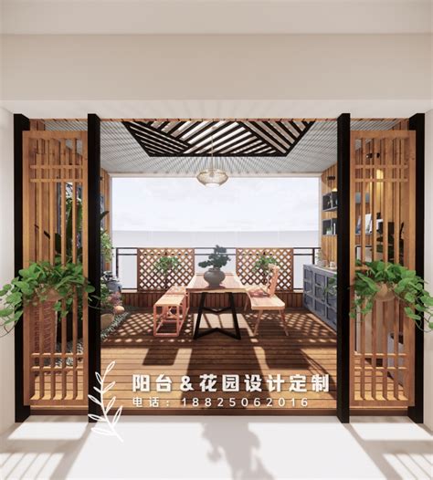 阳台装一个小茶室,小阳台改中式茶室图片,小窄阳台(第6页)_大山谷图库