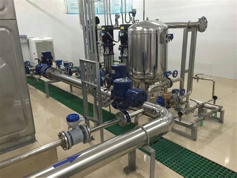 智慧供水标准化泵房细节 - 济南中有水暖工程有限公司