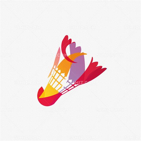 彩色羽毛球图片素材免费下载 - 觅知网
