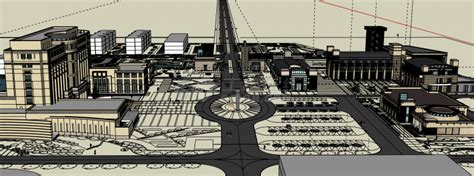 庆阳项目3dmax 模型下载-光辉城市