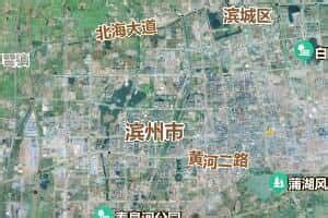 滨州地图全图放大版下载-滨州地图高清版大图 - 极光下载站