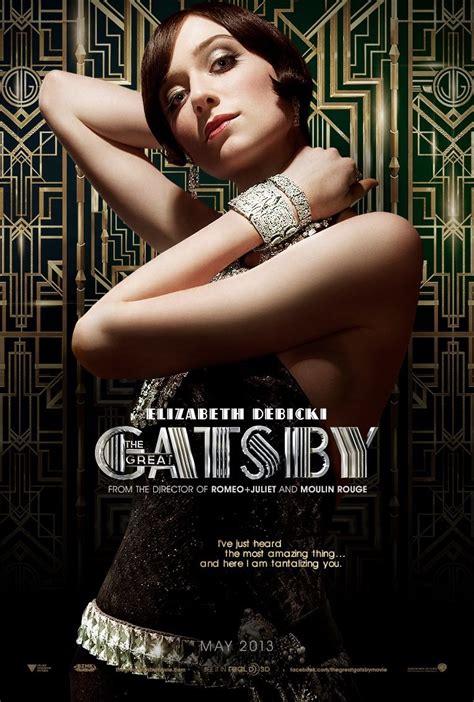 电影海报欣赏：了不起的盖茨比The Great Gatsby - 设计之家