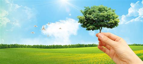 保护大自然植树节海报PSD素材 - 爱图网设计图片素材下载