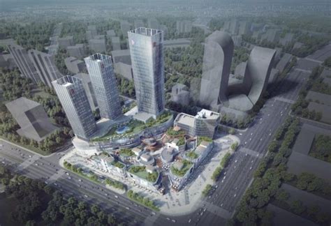 武汉金地大型商业综合中心 - SketchUp模型库 - 毕马汇 Nbimer