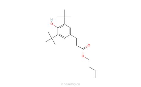 CAS:52449-44-2|3,5-二(1,1-二甲基乙基)-4-羟基苯丙酸丁酯_爱化学