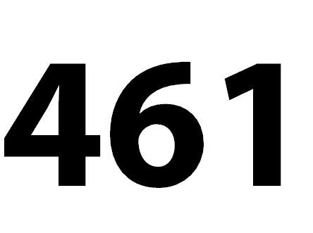 Zahl 461