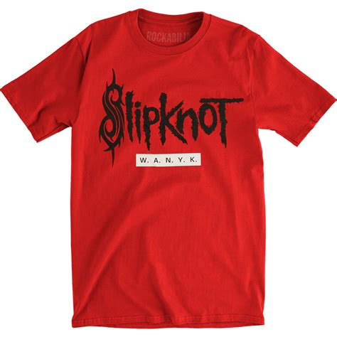 Slipknot WANYK (Back Print) (Import) Slim Fit T-shirt 422084 ...