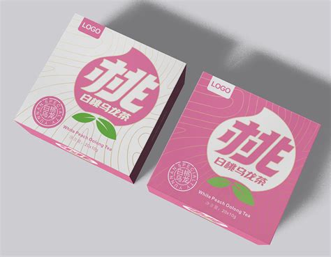 白桃乌龙茶包装设计-茶叶包装设计作品|公司-特创易·GO