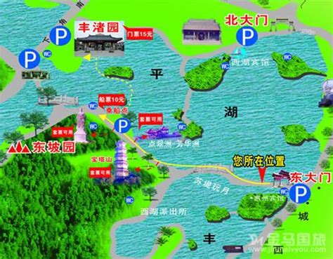 惠州西湖观看景点顺序,惠州西湖有哪些景点,惠州西湖内的景点介绍_大山谷图库