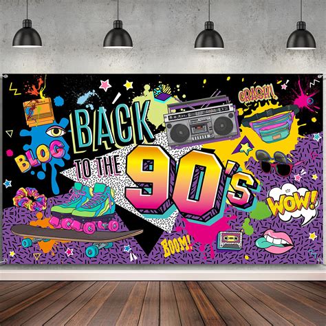 Set design of 90s style Royalty Free Vector Image