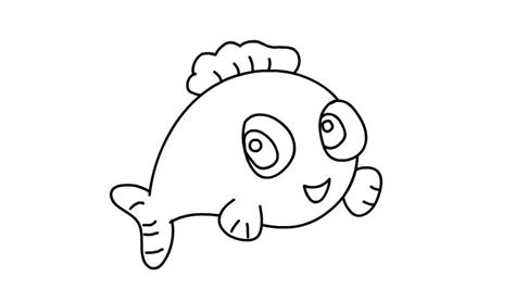 小丑鱼简笔画 - 天奇生活