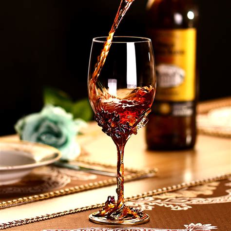 厂家批发水晶红酒杯 葡萄酒杯高脚杯红酒礼品套装-阿里巴巴