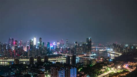 《魅力山城》-2021重庆灯光艺术大赛二等奖获奖作品赏析-数艺网