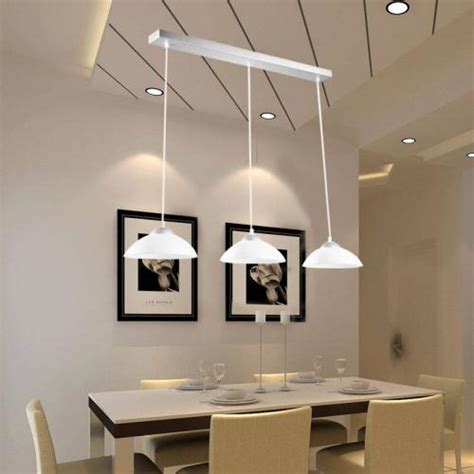 客厅led餐厅吊灯三头带射灯现代简约创意北欧家用吧台餐桌饭厅灯-阿里巴巴