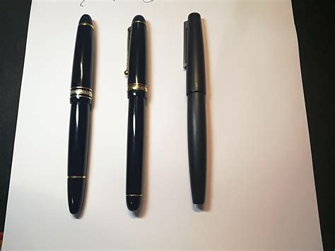 成人礼，我收到两支钢笔 ｜ 万宝龙146 / 威迪文海韵 - 知乎