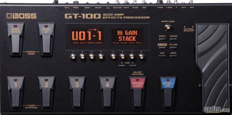 BOSS发布GT-100吉他效果器V2.0 - 知乎