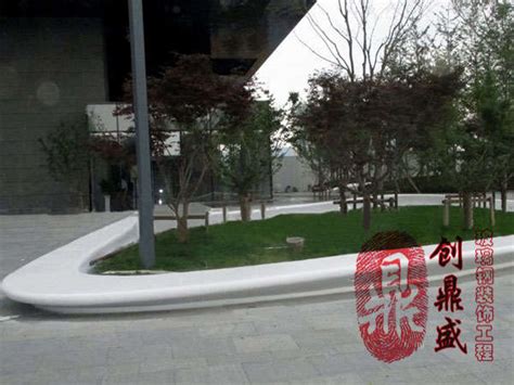 玻璃钢落地式组合树池吉林松原商场开业美陈的选择 - 深圳市创鼎盛玻璃钢装饰工程有限公司